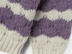 Name It arctic dusk stribet striktrøje